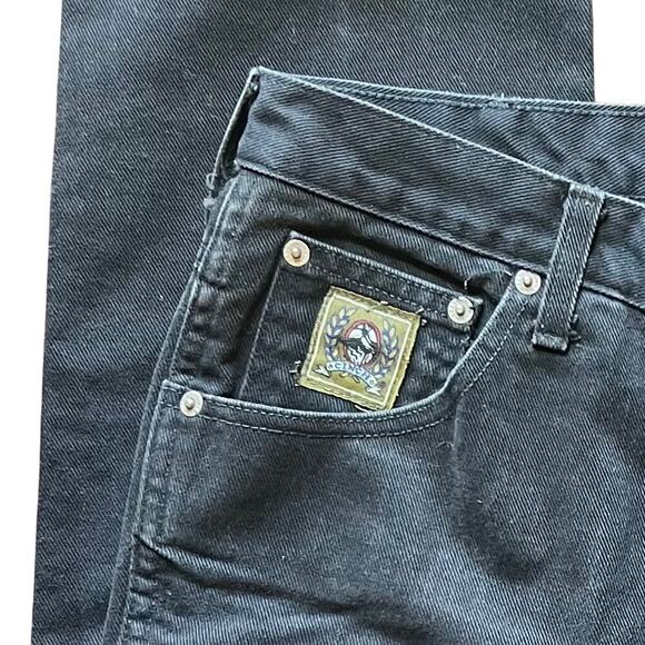Cinch Black Jeans men’s 32x38 Waist laying Flat: 15” - Picture 3 of 5